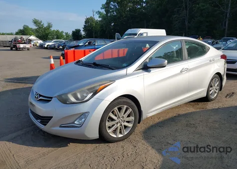 2015 Hyundai Elantra Se/Sport/Limited из США, поврежденный, VIN KMHDH4AE3FU261938